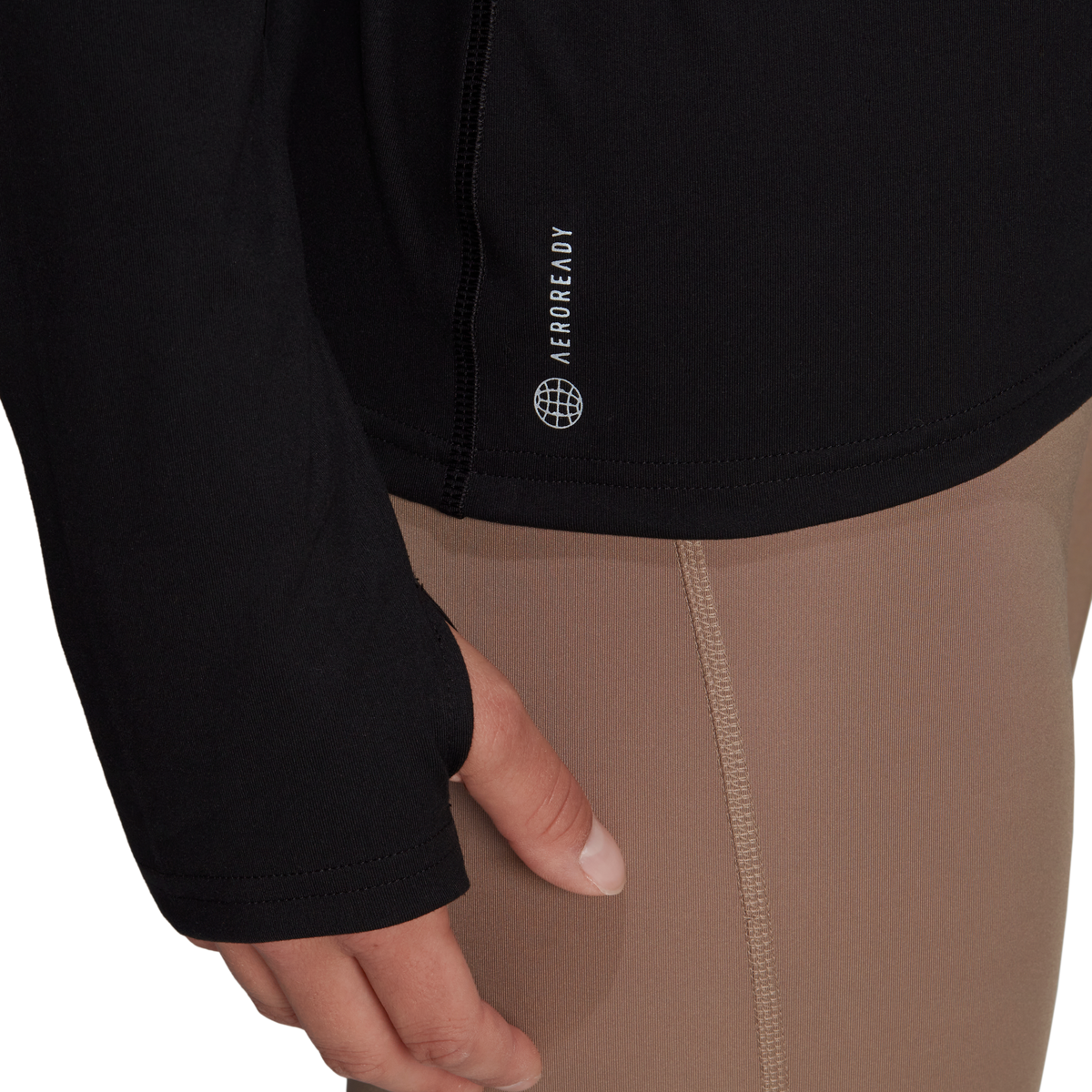 adidas Run Fast 1/2 Zip Running Top - Womens - Black