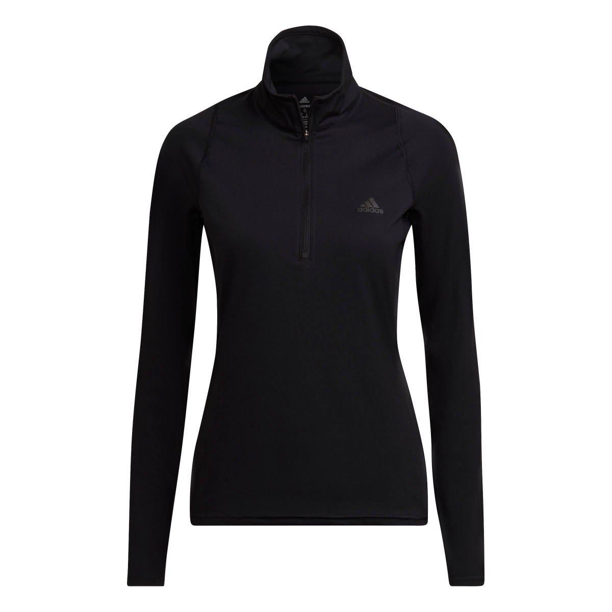 adidas Run Fast 1/2 Zip Running Top - Womens - Black