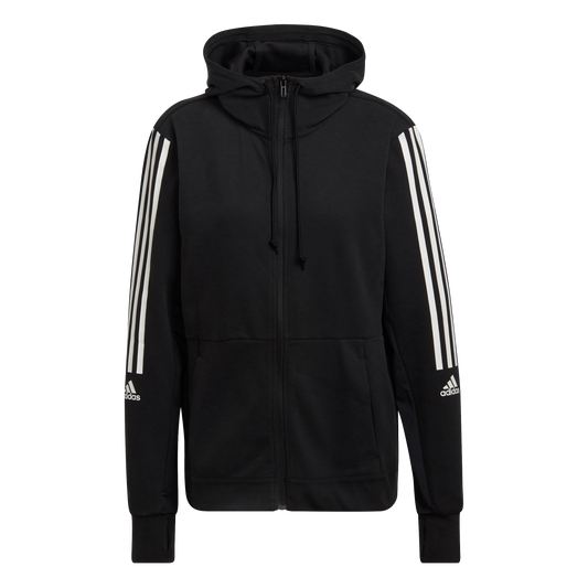 adidas Aeroready Made for Training Hoodie - Womens - Black