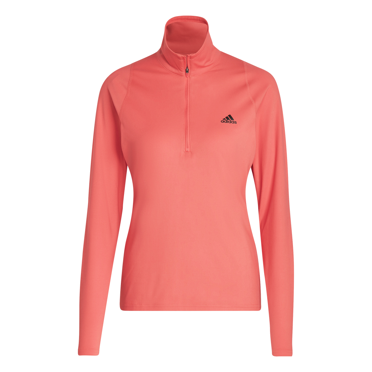 adidas Run Fast 1/2 Zip Running Top - Womens - Pink
