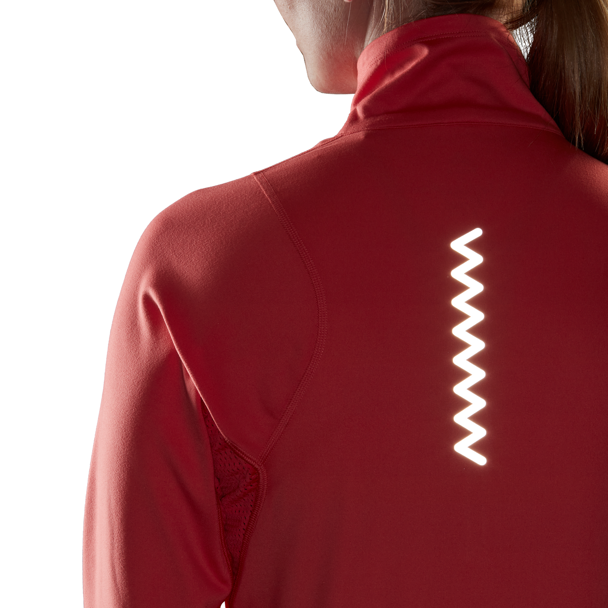 adidas Run Fast 1/2 Zip Running Top - Womens - Pink