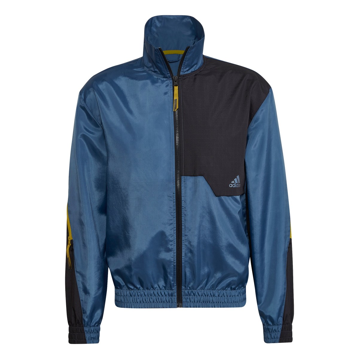 adidas X-City Track Top - Mens - Wonder Steel/Black