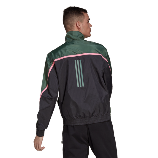adidas X-City Track Top - Mens - Green Oxide/Carbon