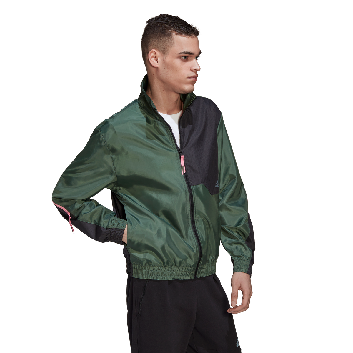 adidas X-City Track Top - Mens - Green Oxide/Carbon