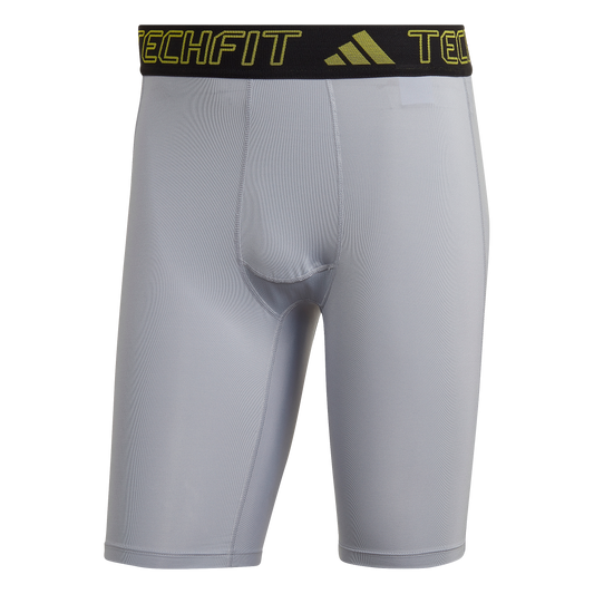 adidas Techfit Training Short Tights - Mens - Halo Silver