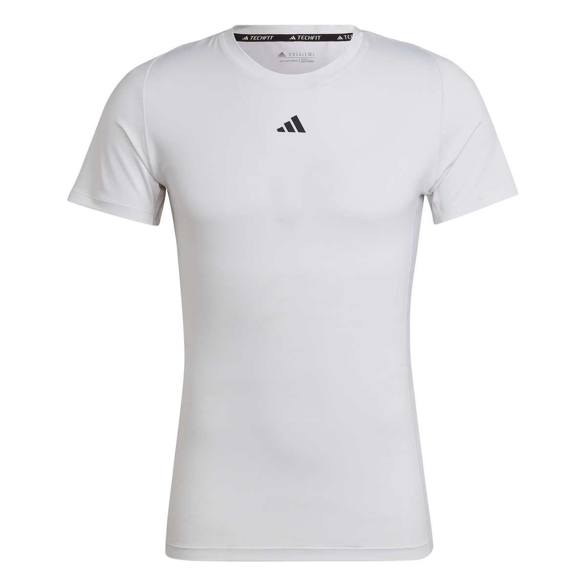 adidas Techfit Training Tee - Mens - White