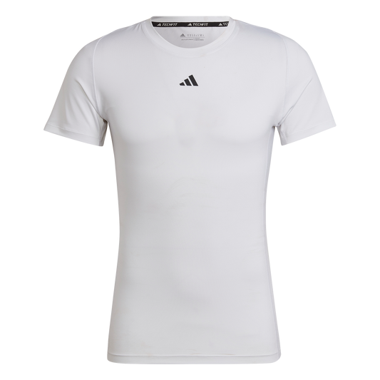adidas Techfit Training Tee - Mens - White