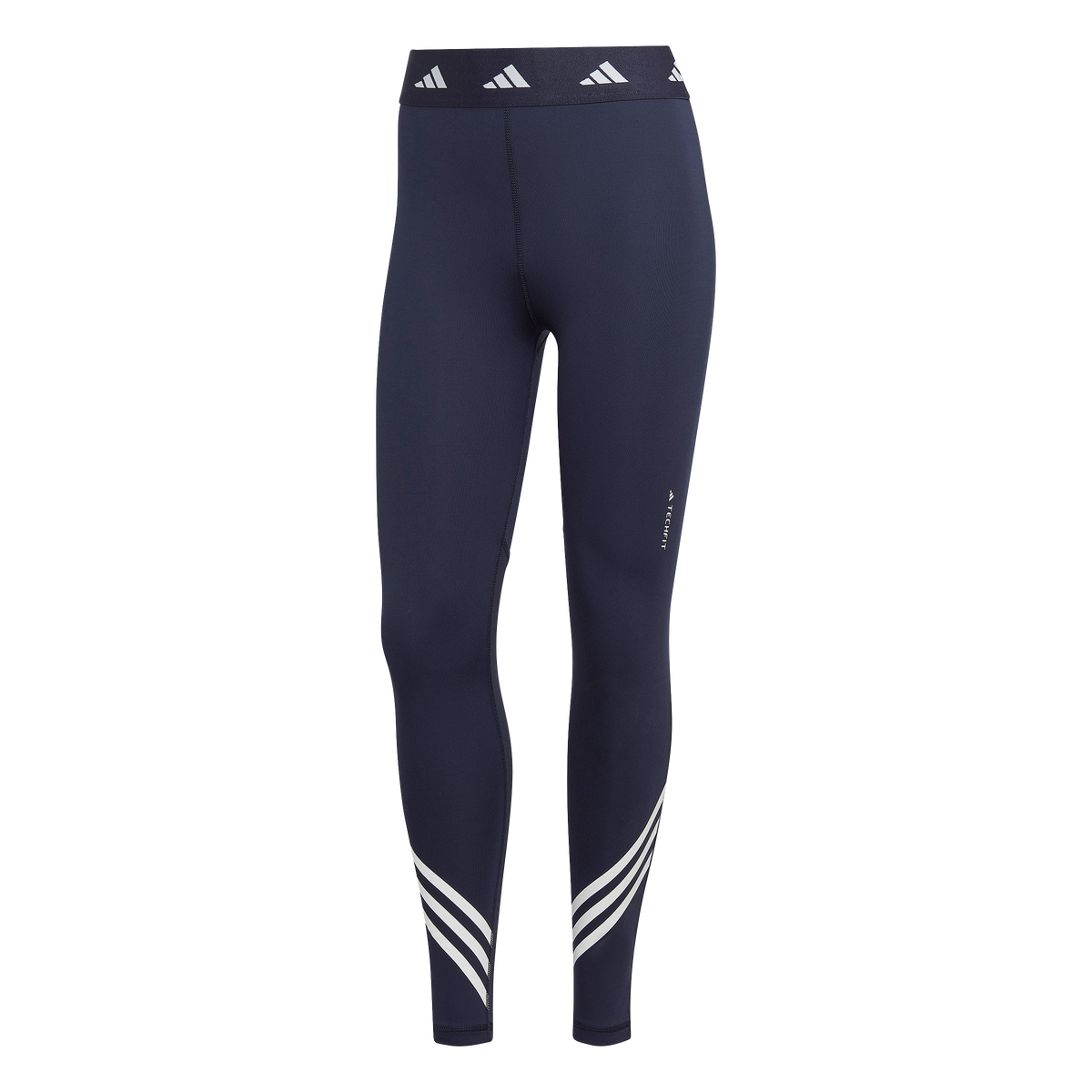 adidas TF 3 Stripes 7/8 Training Tights - Womens - Legend Ink