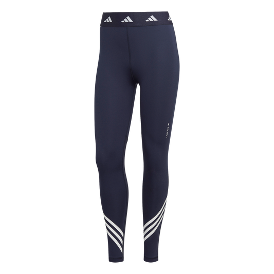 adidas TF 3 Stripes 7/8 Training Tights - Womens - Legend Ink