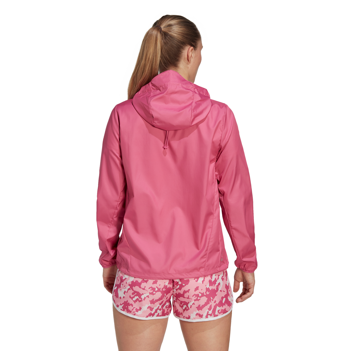 adidas Own The Run Windbreaker - Womens - Preloved Fuchsia