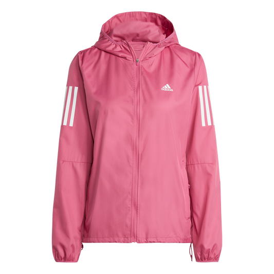 adidas Own The Run Windbreaker - Womens - Preloved Fuchsia