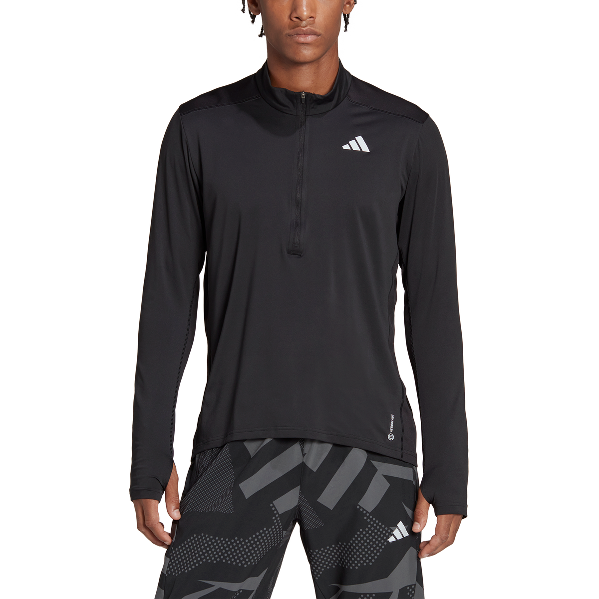 adidas Own The Run 1/2 Zip Top - Mens - Black