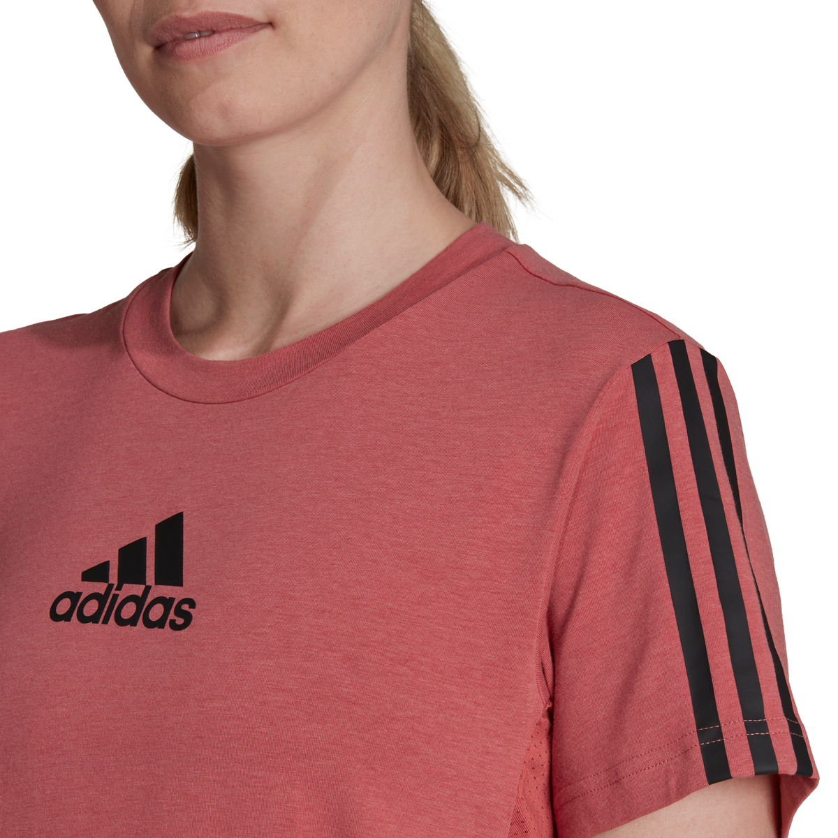 adidas Aeroready Made for Training Cotton Touch Tee - Womens - Red