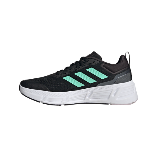 adidas Questar Running Shoes - Mens - Black/Pulse Mint/Carbon