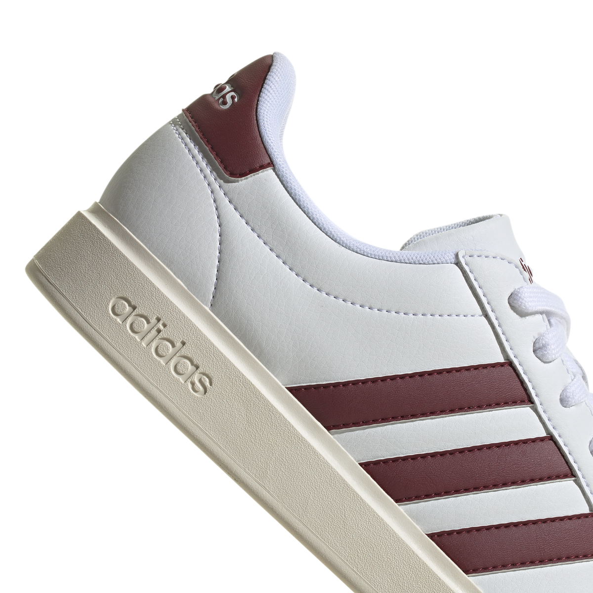 adidas Grand Court 2.0 Trainers - Mens - White/Shadow Red/Off White