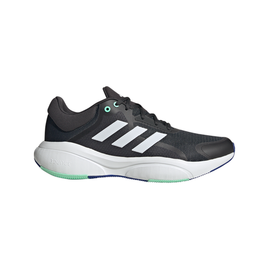 adidas Response Running Shoes - Mens - Carbon/White/Lucid Blue