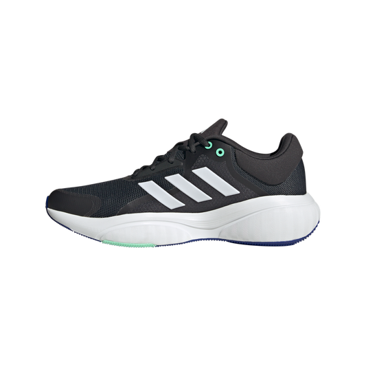 adidas Response Running Shoes - Mens - Carbon/White/Lucid Blue