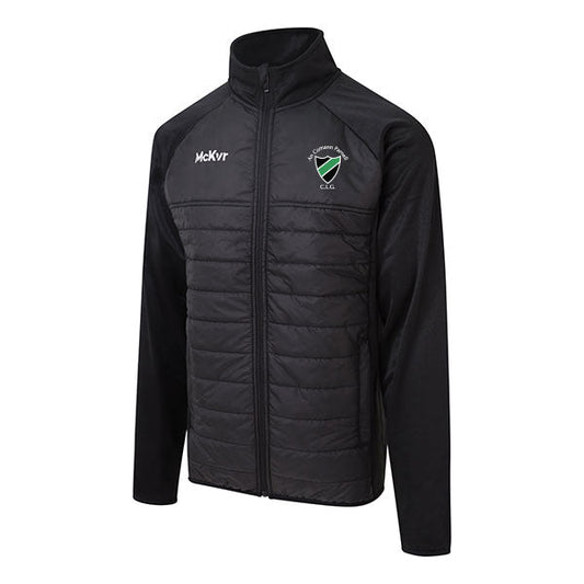 Mc Keever Parnells GAA Core 22 Hybrid Jacket - Adult - Black