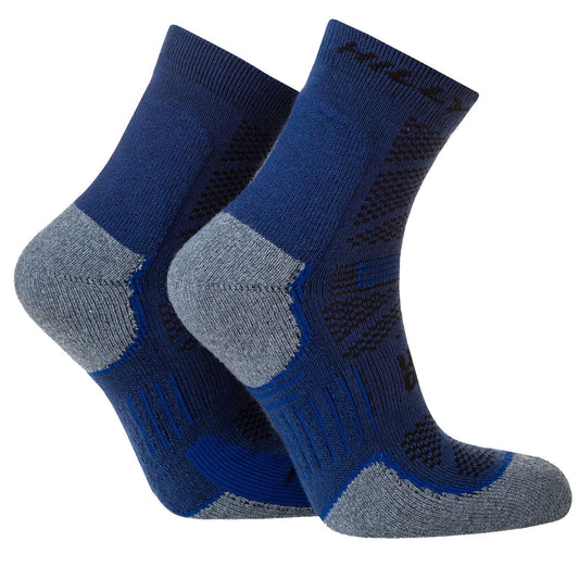 Hilly Supreme Anklet Max Socks - Mens - Midnight/Royal Blue