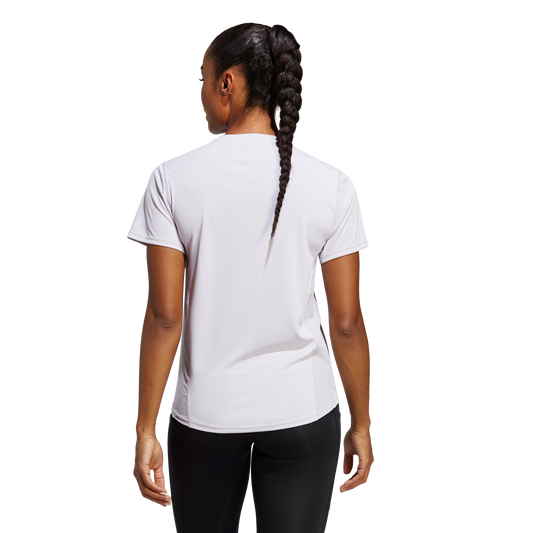 adidas Own The Run Tee - Womens - Silver Dawn