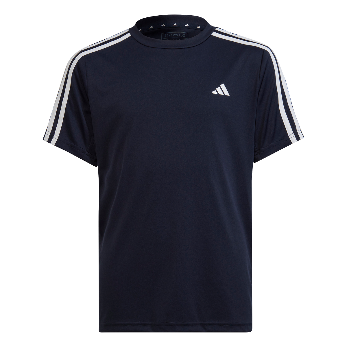 adidas TR Essentials 3 Stripes Tee - Boys - Legend Ink/White