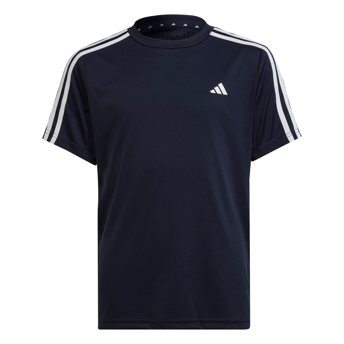 adidas TR Essentials 3 Stripes Tee - Boys - Legend Ink/White