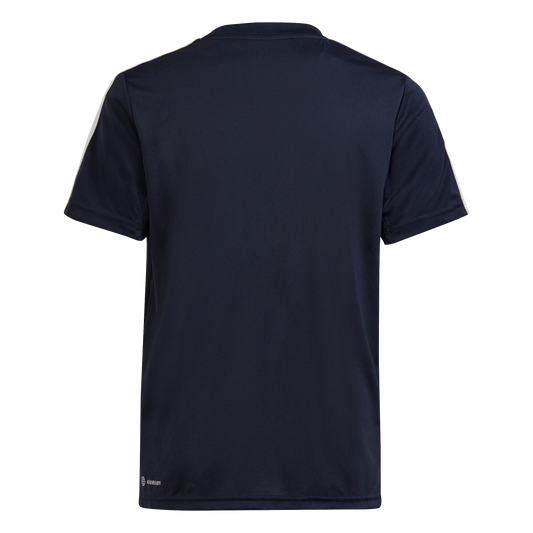 adidas TR Essentials 3 Stripes Tee - Boys - Legend Ink/White