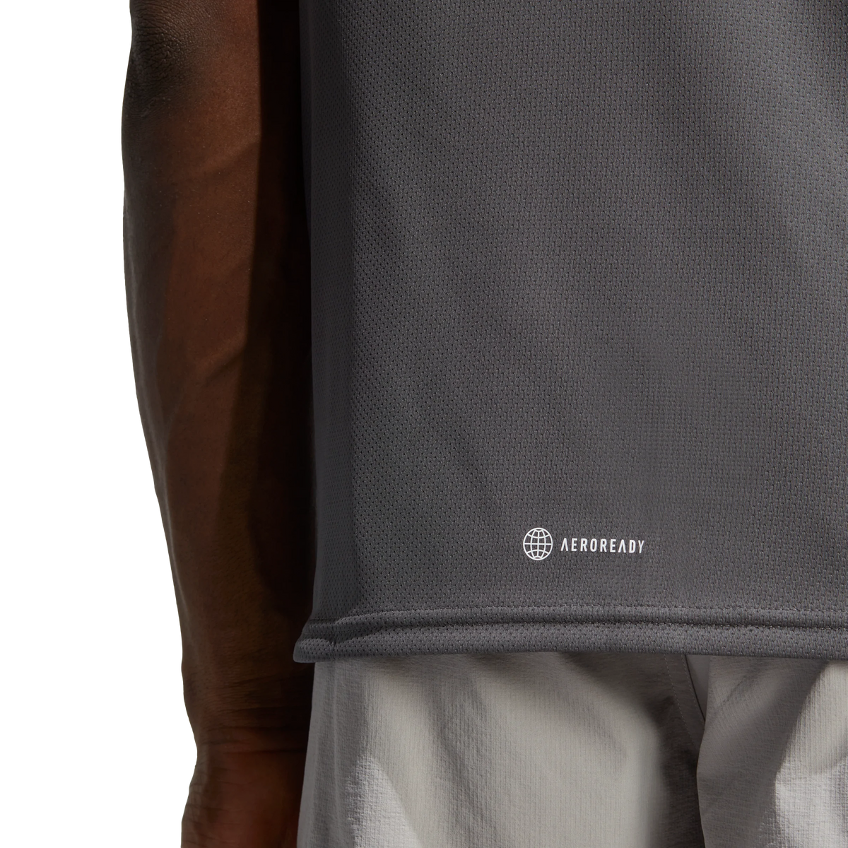 adidas D4M Tee - Mens - Grey/White