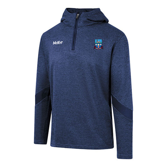 Mc Keever Ibane Ladies, Cork Core 22 1/4 Zip Hoodie - Adult - Navy
