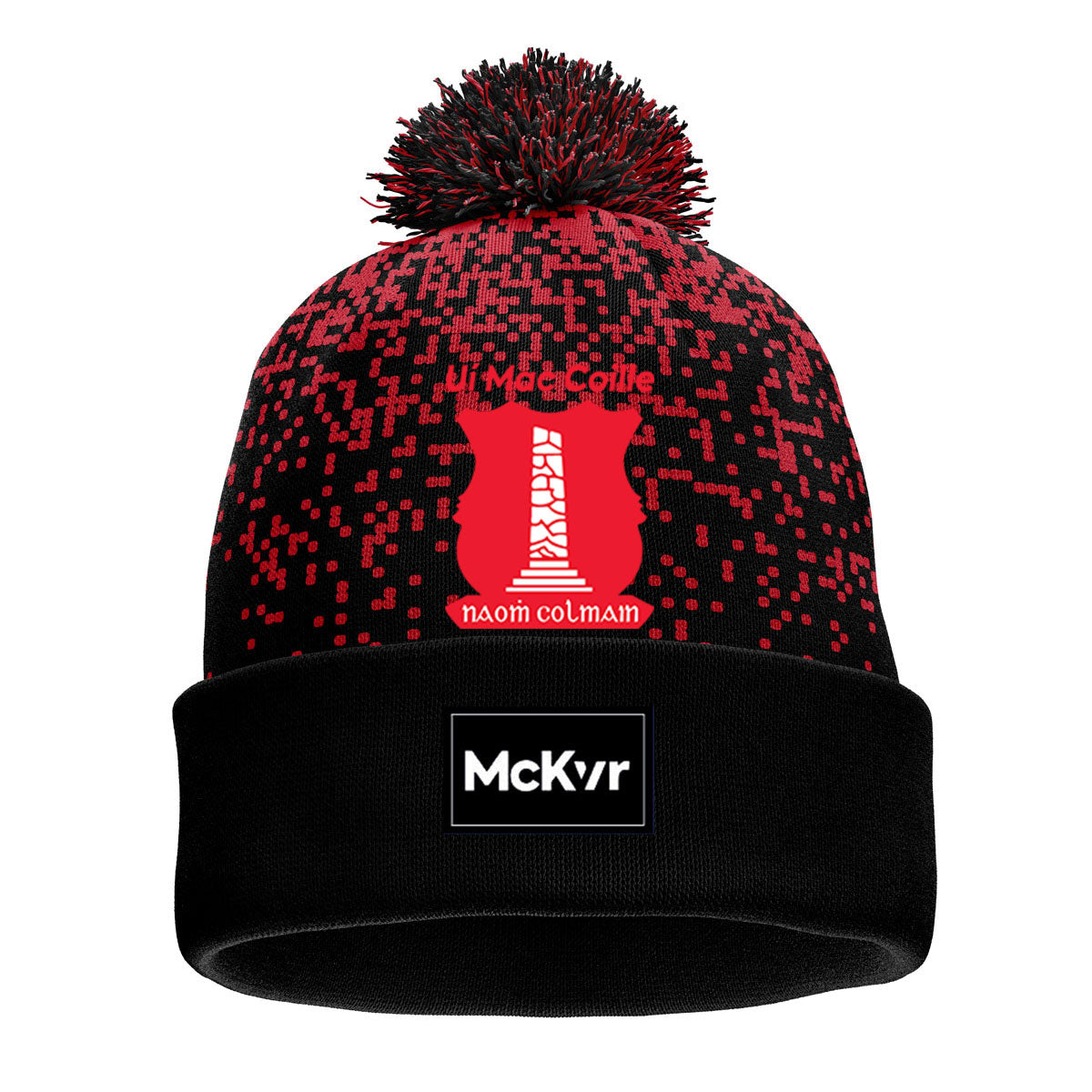 Mc Keever Imokilly GAA Core 22 Bobble Hat - Adult - Black/Red