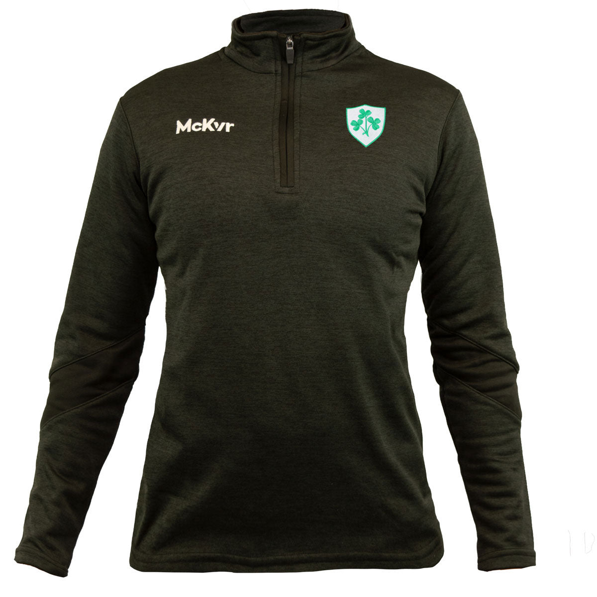 Mc Keever Ireland Supporters Core 22 1/4 Zip Top - Womens - Black