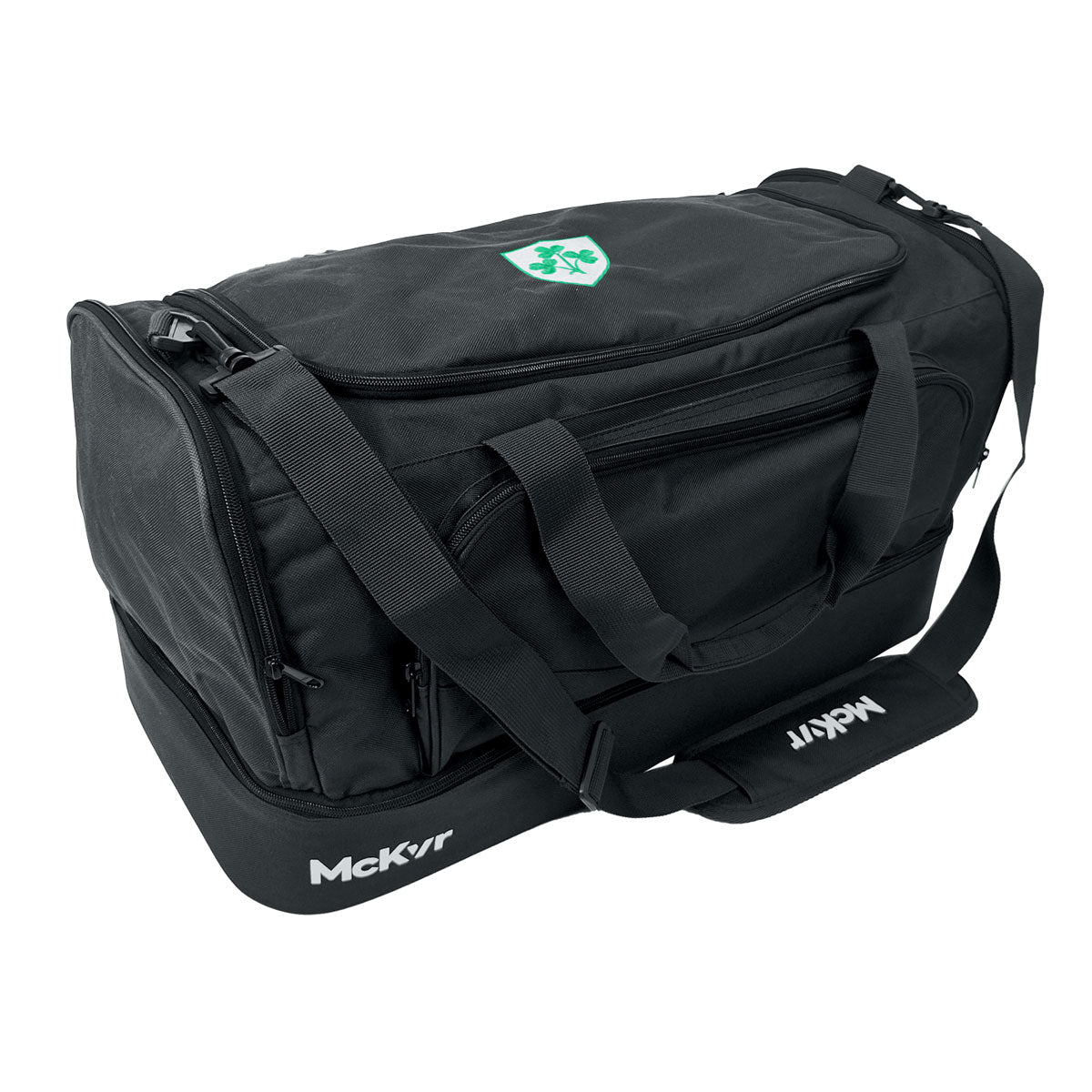 Mc Keever Ireland Supporters Core 22 Medium Kitbag with Compartment - Black