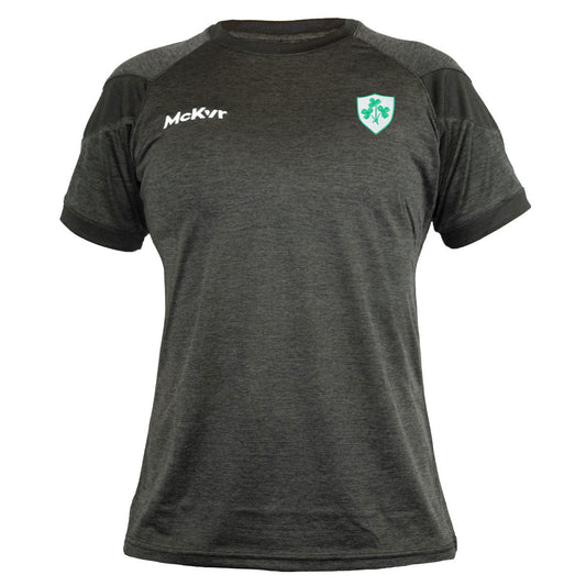 Mc Keever Ireland Supporters Core 22 T-Shirt - Womens - Black