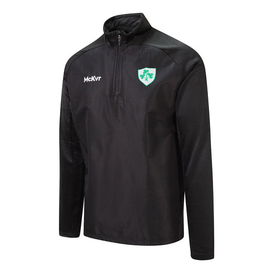 Mc Keever Ireland Supporters Core 22 Warm Top - Adult - Black
