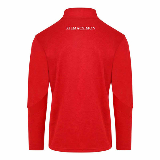 Mc Keever Kilmacsimon Rowing Club Core 22 1/4 Zip Top - Adult - Red
