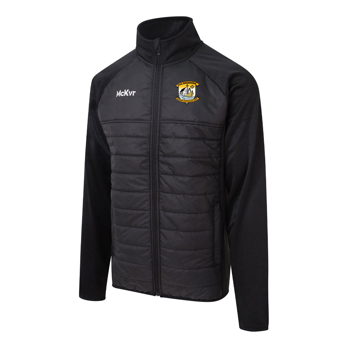 Mc Keever Kilmeena GAA Core 22 Hybrid Jacket - Youth - Black