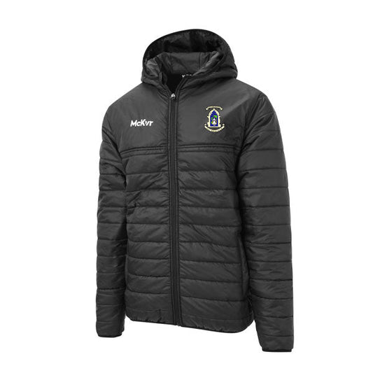 Mc Keever Kinawley Brian Boru's Core 22 Puffa Jacket - Adult - Black
