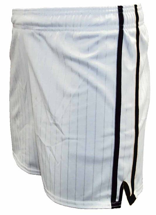 LS Pairc Gaelic Shorts - White/Black - Youth