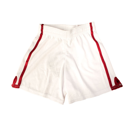 LS Pairc Gaelic Shorts - White/Maroon - Youth