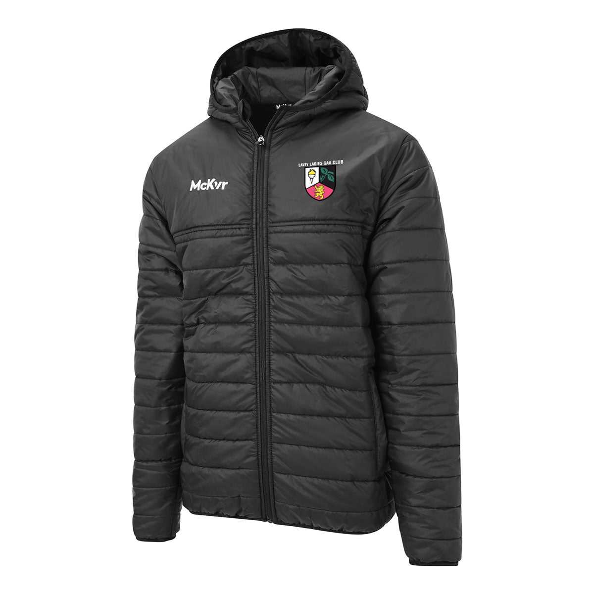 Mc Keever Lavey GAA Core 22 Puffa Jacket - Youth - Black