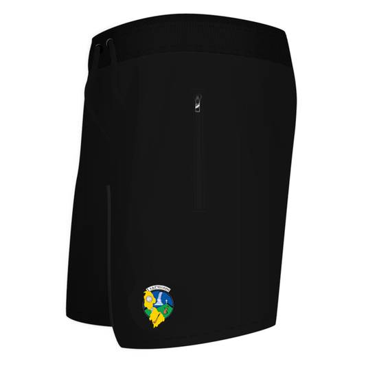 Mc Keever Leitrim GAA Core 22 Leisure Shorts - Adult - Black