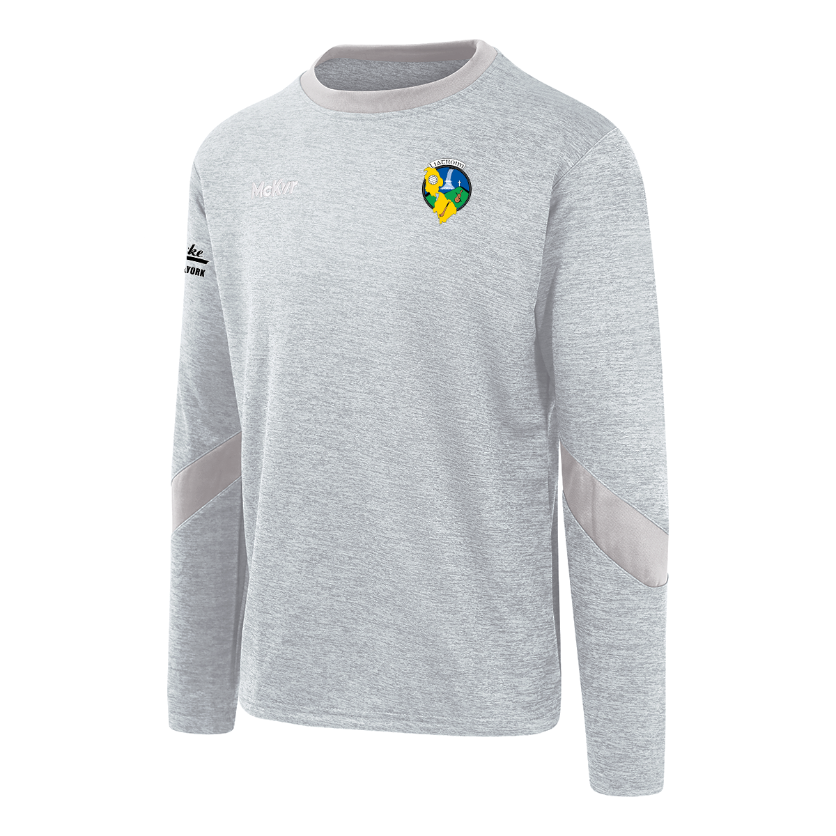 Mc Keever Leitrim GAA Core 22 Sweat Top - Adult - Grey