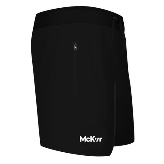 Mc Keever Leitrim GAA Core 22 Leisure Shorts - Adult - Black