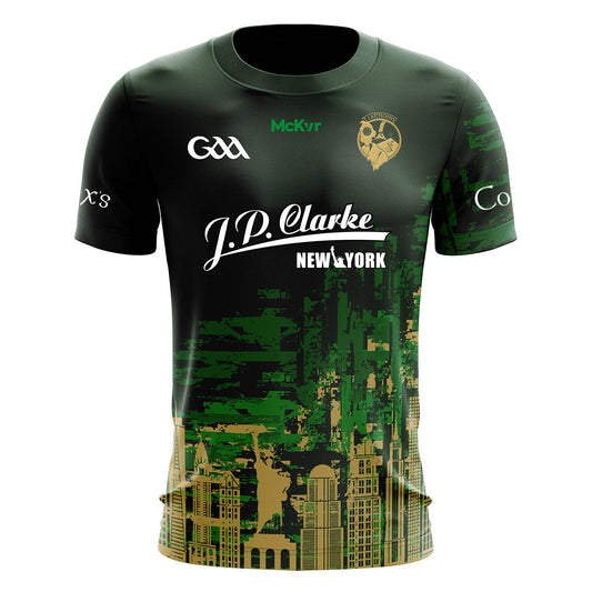 Mc Keever Leitrim GAA Official Pulse Training Jersey - Youth - Green/Gold
