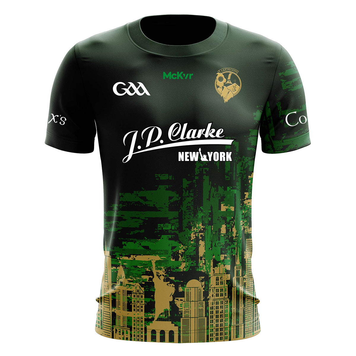 Mc Keever Leitrim GAA Official Pulse Training Jersey - Womens - Green/Gold
