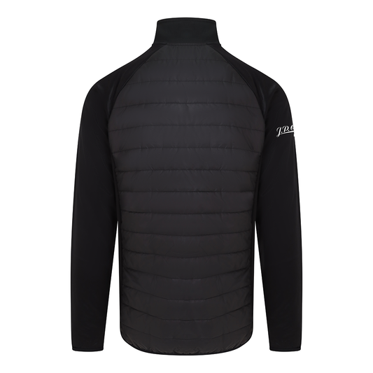 Mc Keever Leitrim GAA Core 22 Hybrid Jacket - Youth - Black