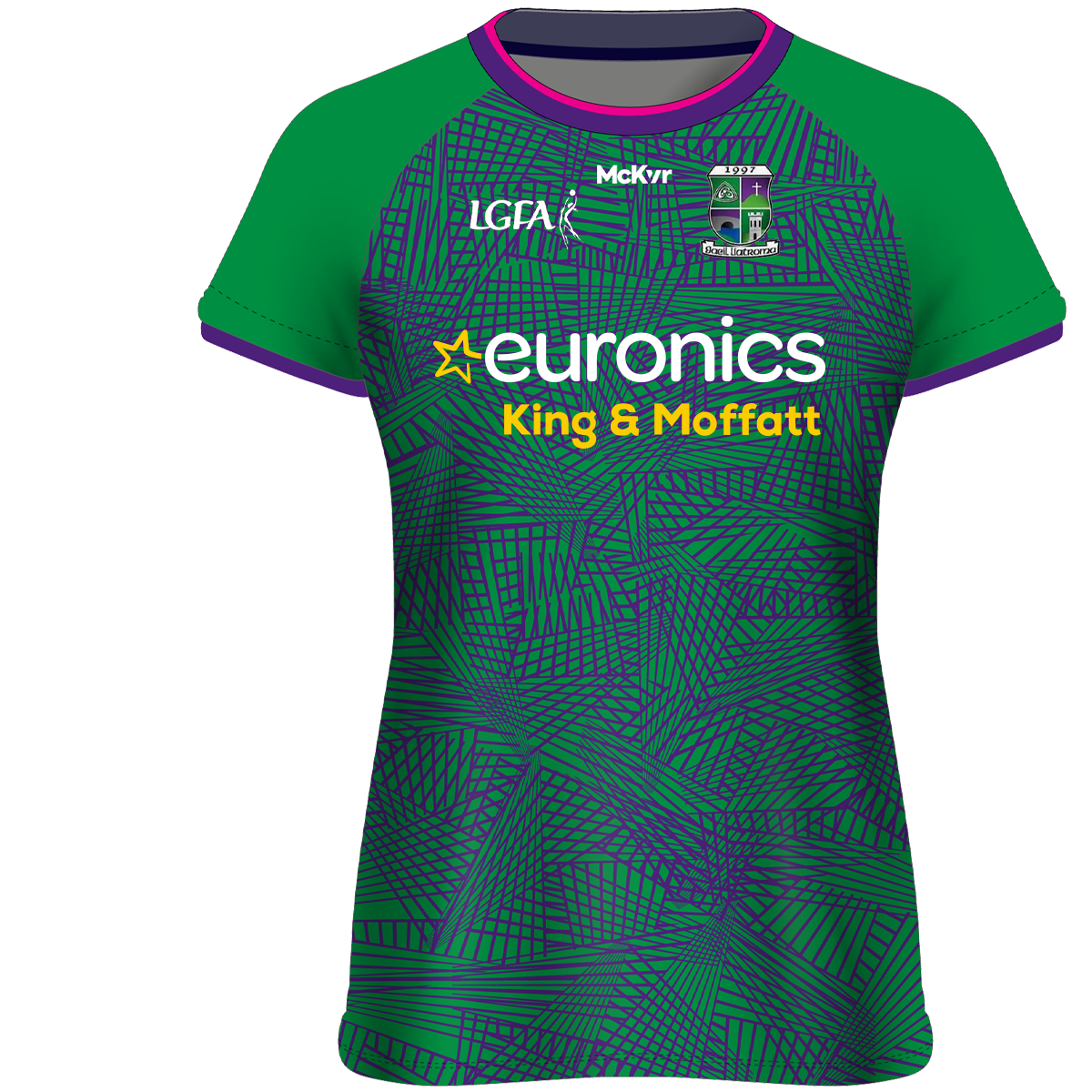 Mc Keever Leitrim Gaels LGFA Training Jersey - Womens - Green