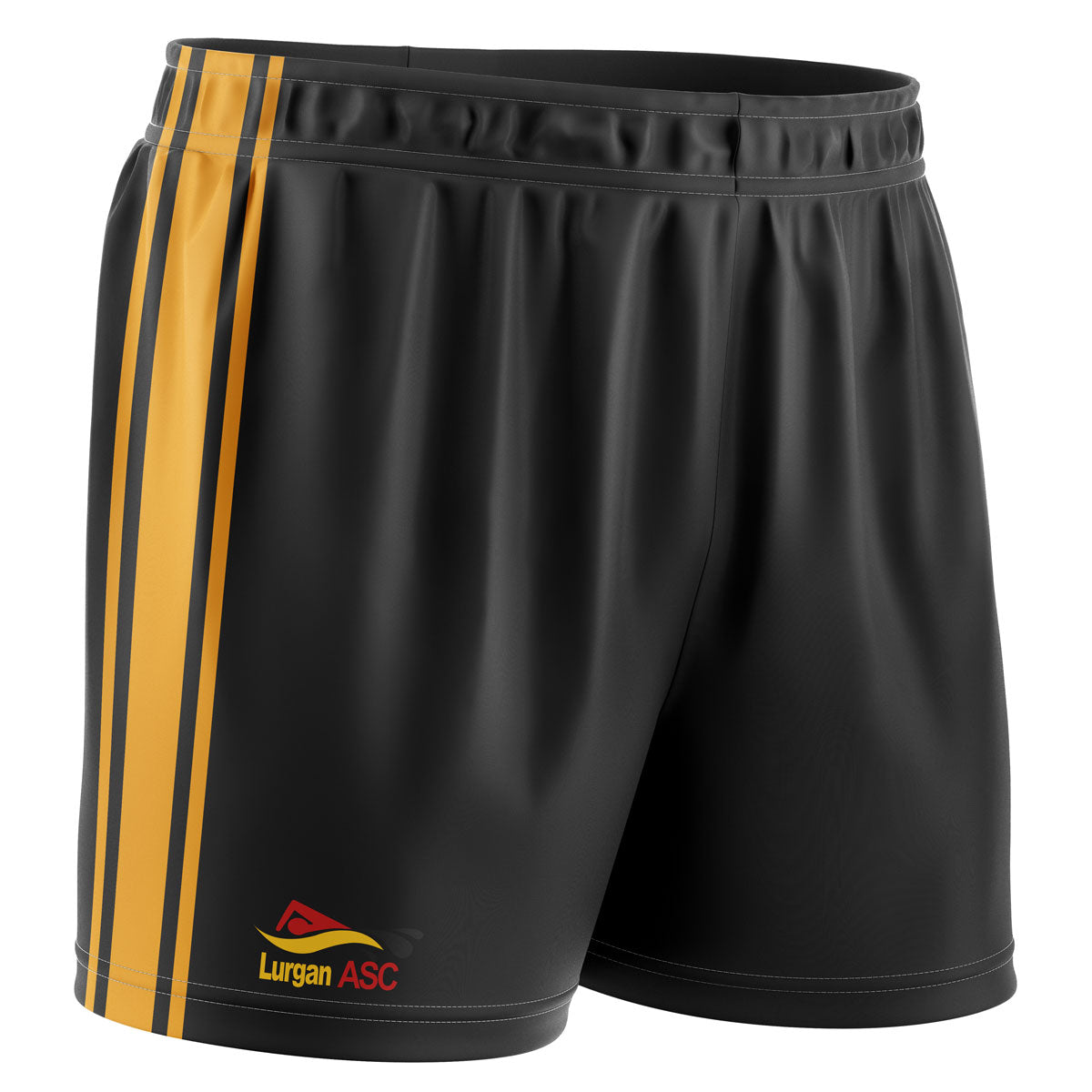 Mc Keever Lurgan ASC Short - Adult - Black/Amber