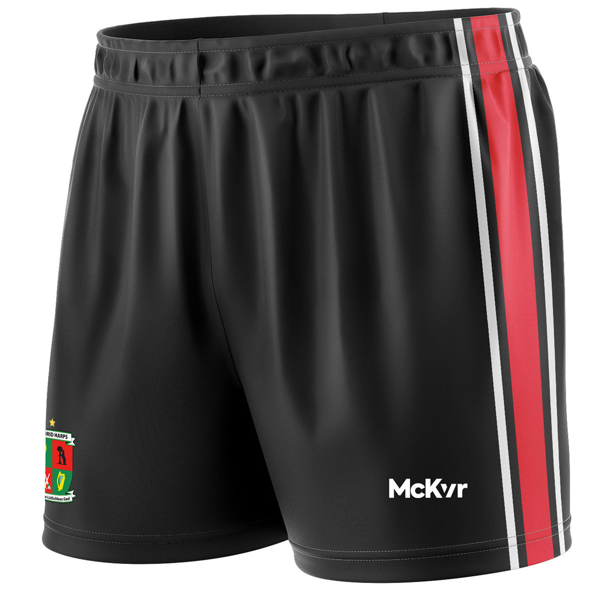 Mc Keever Madrid Harps GAA Training Short - Womens - Black/Red