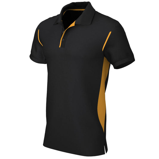 Mc Keever Premium Polo - Adult - Black/Amber